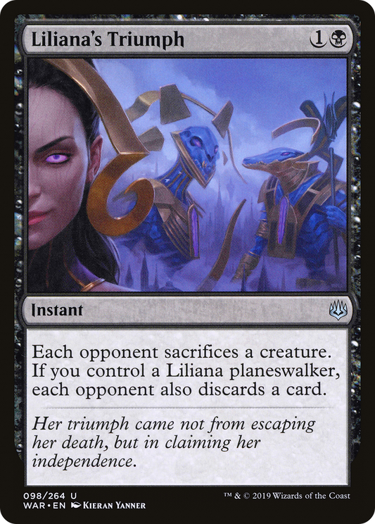 Liliana's Triumph (WAR) #98 [EN/N]