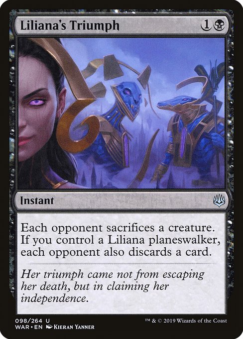 Liliana's Triumph (WAR) #98 [EN/N] s/o