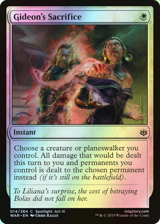 Gideon's Sacrifice (WAR) #14 [EN/F]