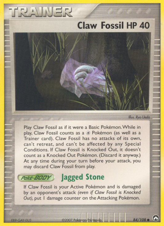 Claw Fossil (PK) #84 [EN/N]