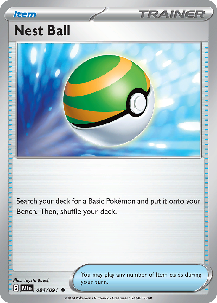 Nest Ball (PAF) #084 [EN/N] s/o