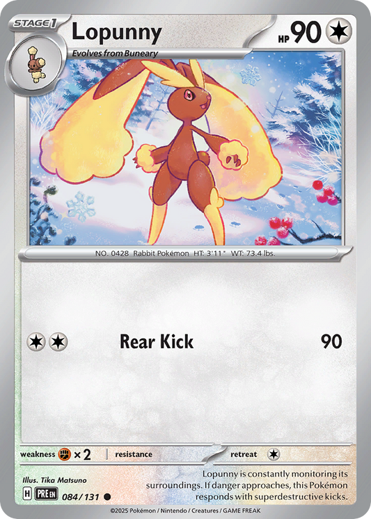 Lopunny (PRE) #084_V1 [EN/N] s/o