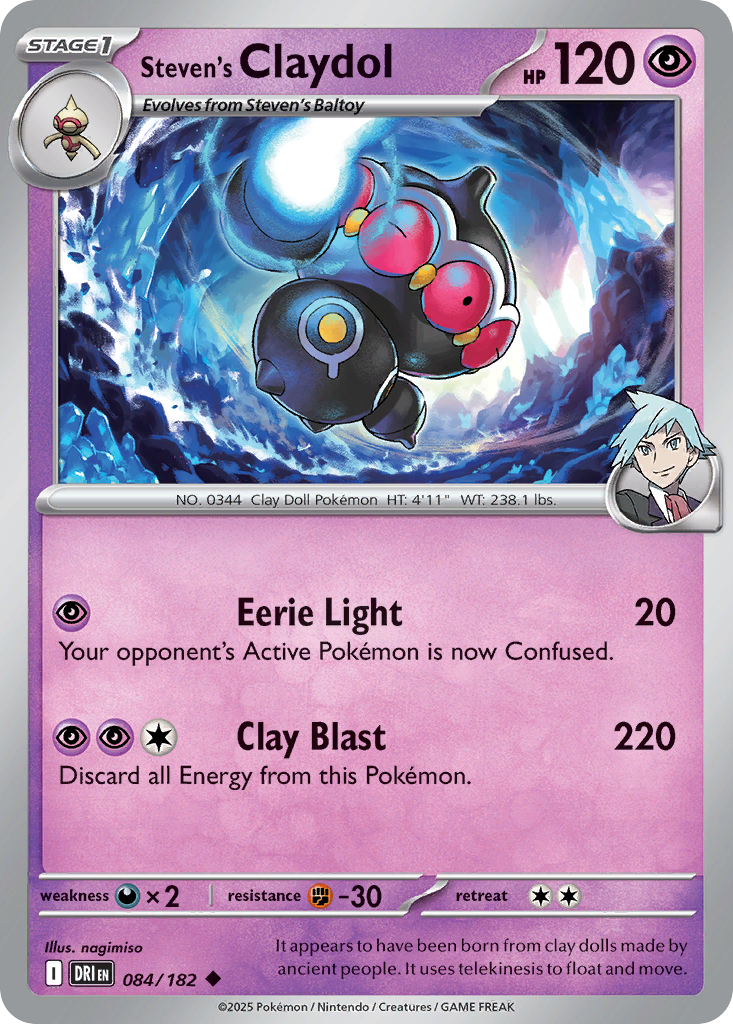 Steven's Claydol (DRI) #84 [EN/N]