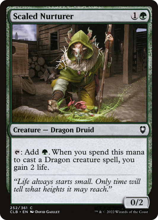 Scaled Nurturer (CLB) #252 [EN/N] s/o