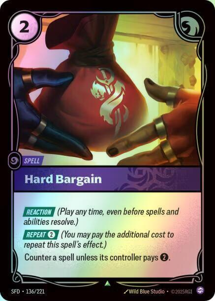 Hard Bargain (SFD) #136 [EN/F] s/o