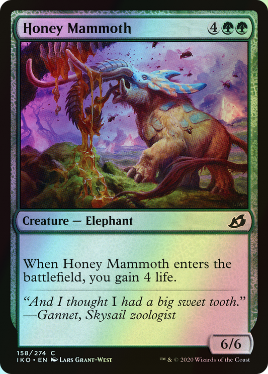 Honey Mammoth (IKO) #158 [EN/F]