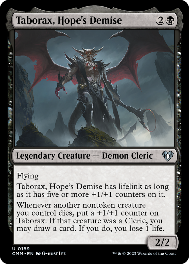 Taborax, Hope's Demise (CMM) #189 [EN/N]