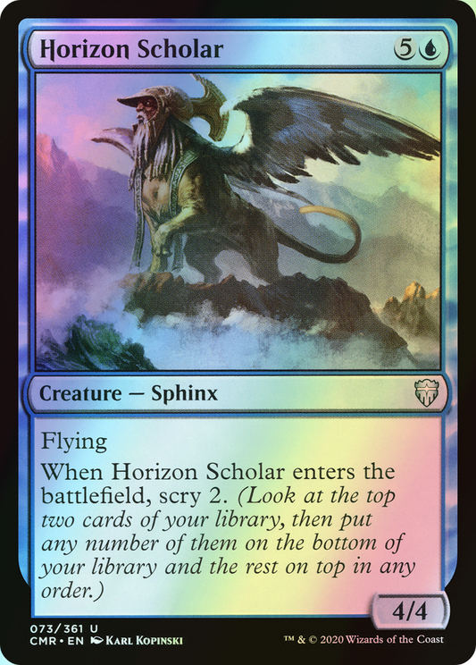 Horizon Scholar (CMR) #73 [EN/F]