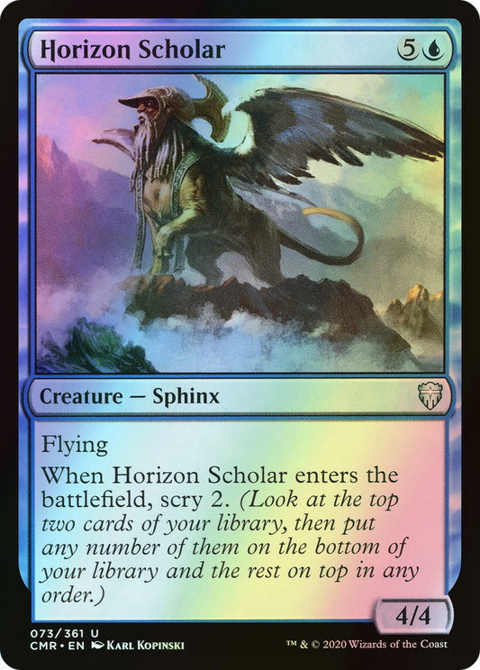 Horizon Scholar (CMR) #73 [EN/F]