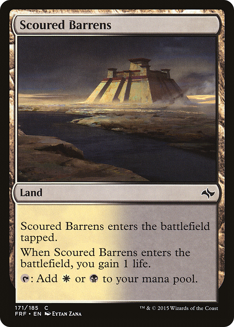 Scoured Barrens (FRF) #171 [EN/N]