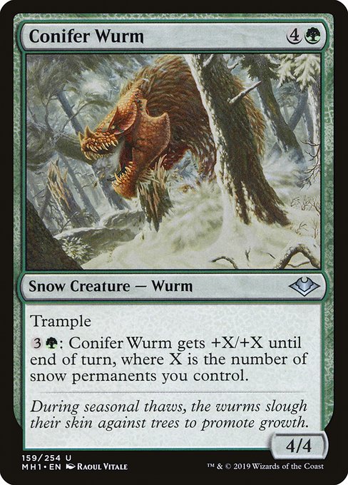 Conifer Wurm (MH1) #159 [EN/N] s/o