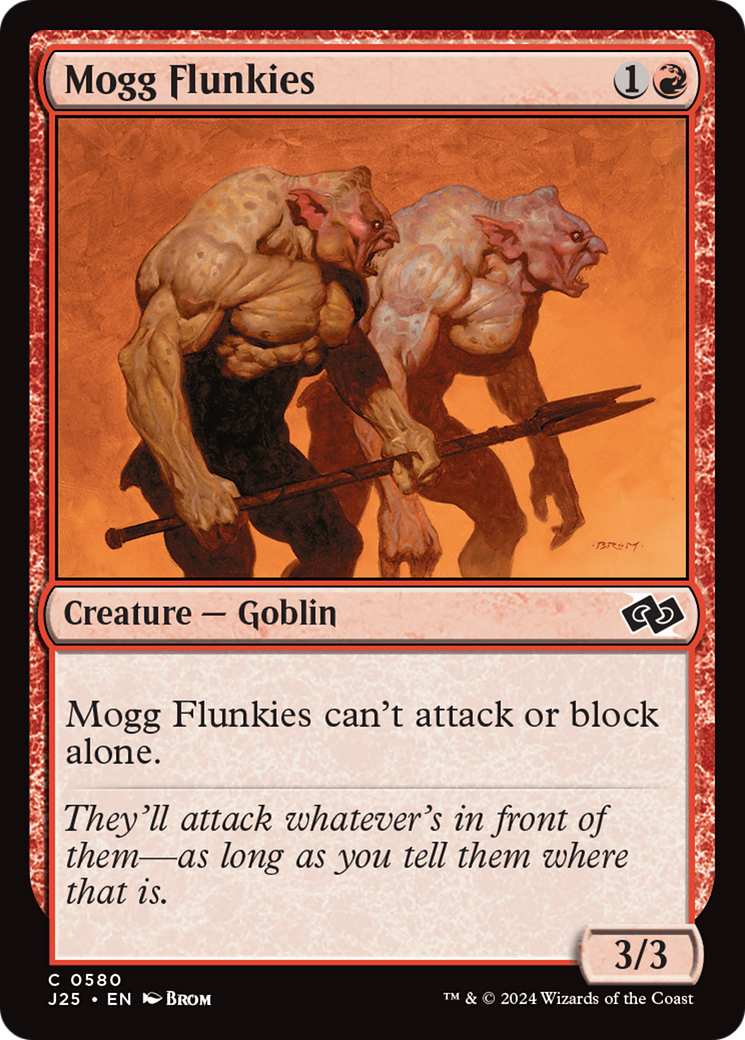 Mogg Flunkies (J25) #580 [EN/N]