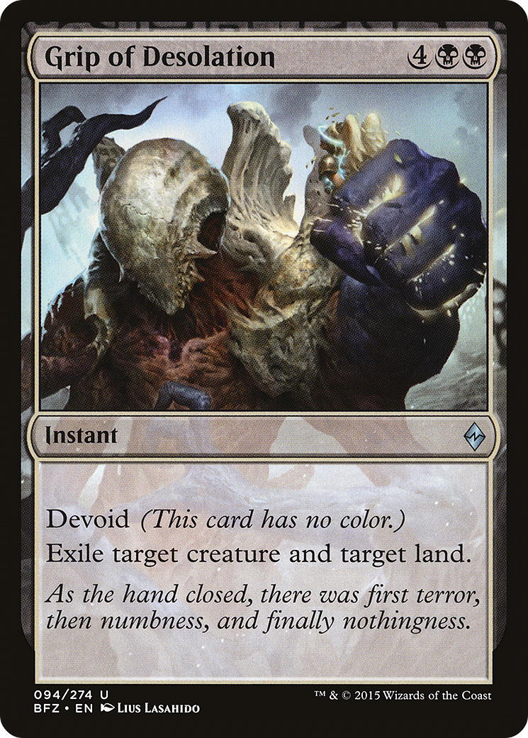 Grip of Desolation (BFZ) #94 [EN/N] s/o