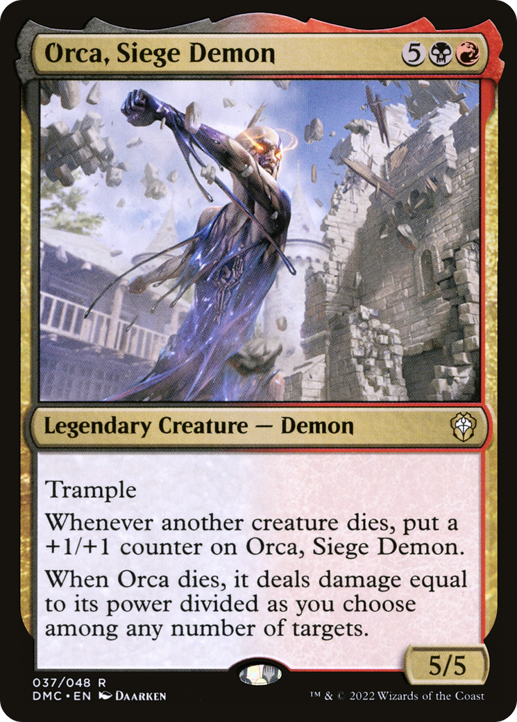 Orca, Siege Demon (DMC) #37 [EN/N]
