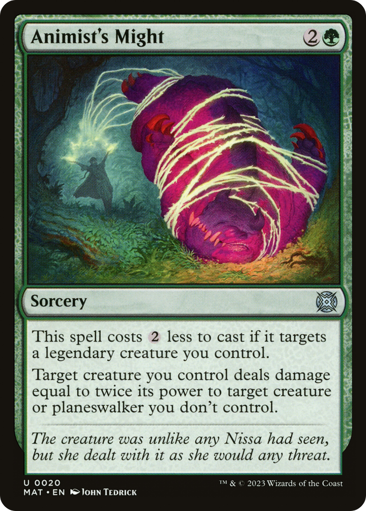 Animist's Might (MAT) #20 [EN/N] s/o