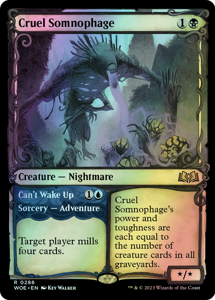 Cruel Somnophage // Can't Wake Up (WOE) #286 [EN/F]