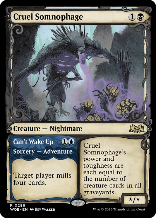 Cruel Somnophage // Can't Wake Up (WOE) #286 [EN/N]