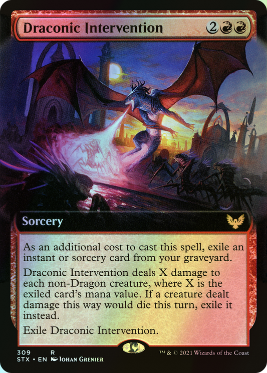 Draconic Intervention (STX) #309 [EN/F]