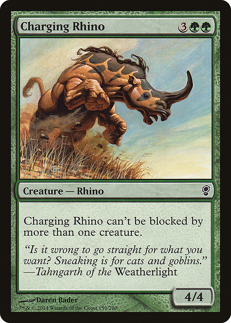 Charging Rhino (CNS) #159 [EN/N]