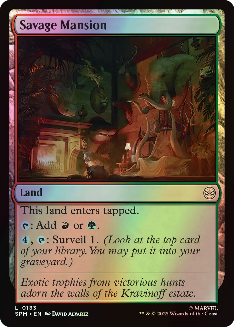 Savage Mansion (SPM) #183 [EN/F]