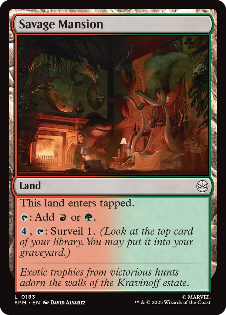 Savage Mansion (SPM) #183 [EN/N]