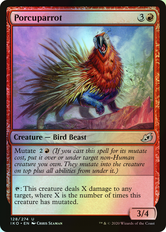Porcuparrot (IKO) #128 [EN/F]