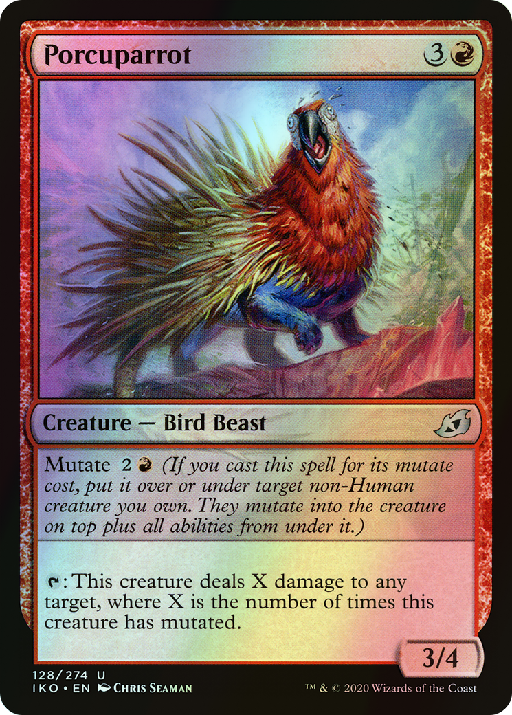 Porcuparrot (IKO) #128 [EN/F]