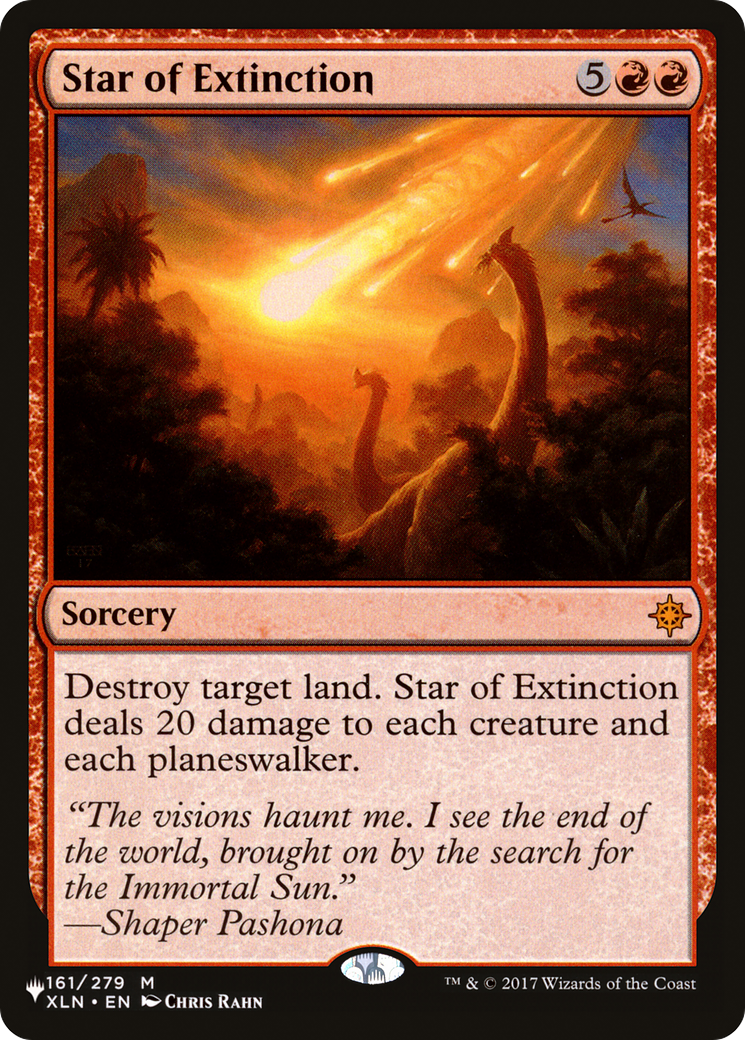 Star of Extinction (PLST) #XLN-161 [EN/N]