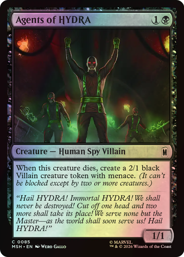 Agents of HYDRA (MSH) #85 [EN/F]