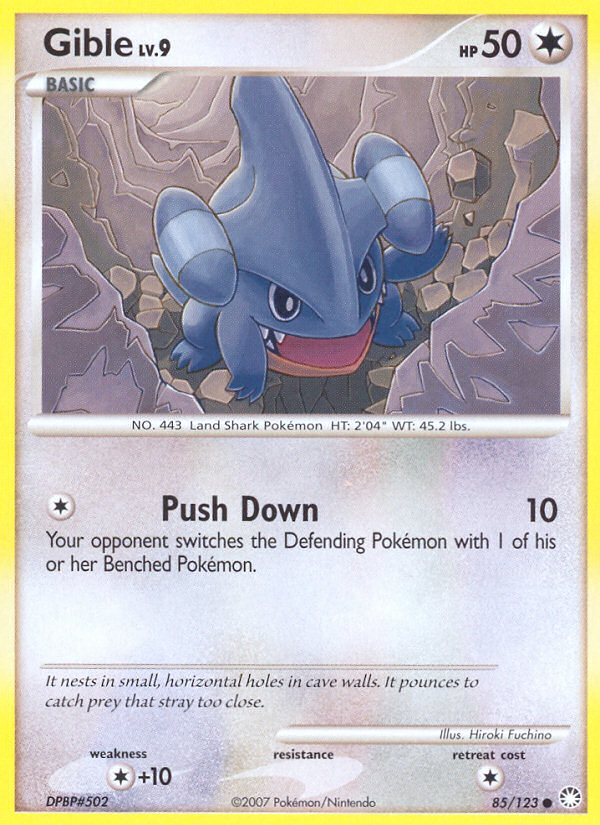 Gible (MT) #85 [EN/N] s/o