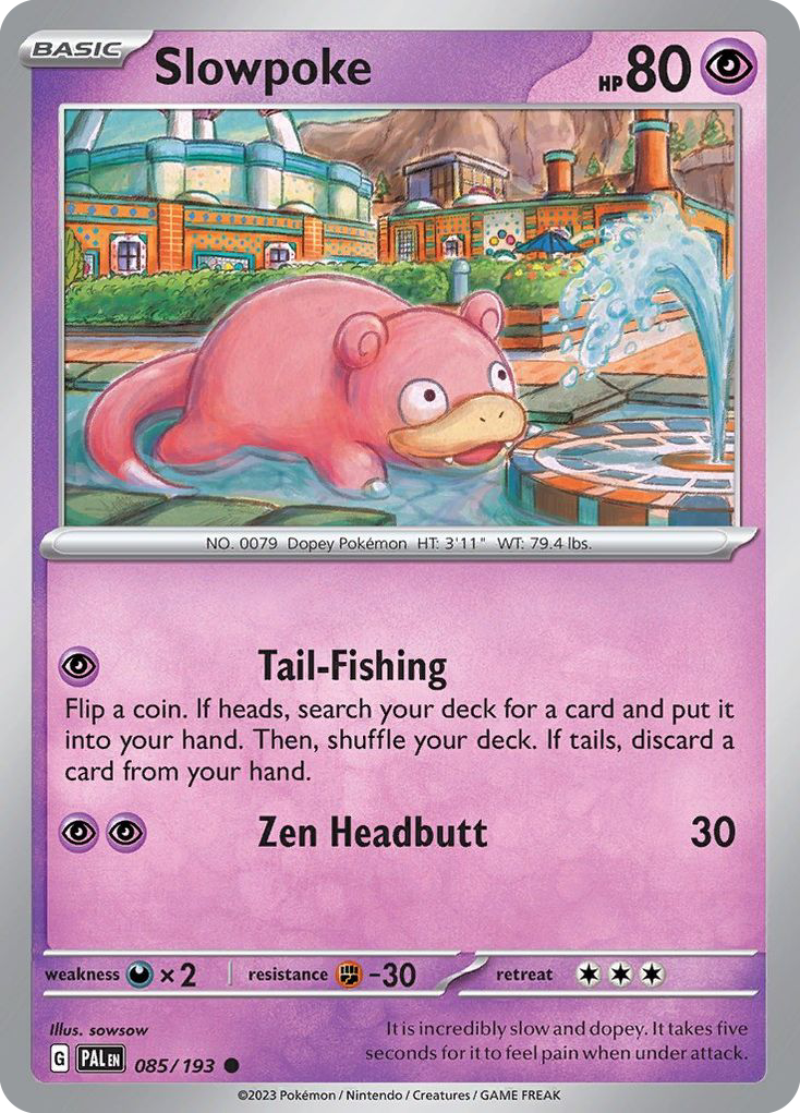 Slowpoke (PAL) #085 [EN/N] s/o