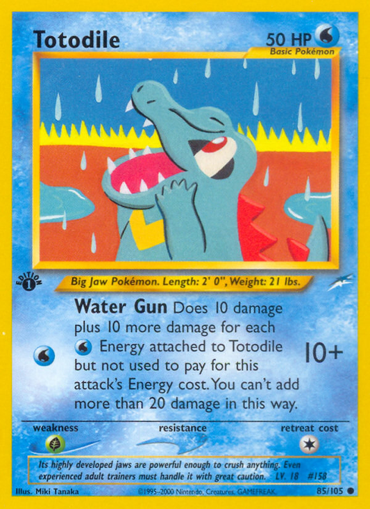 Totodile (N4) #085 [EN/1E] s/o