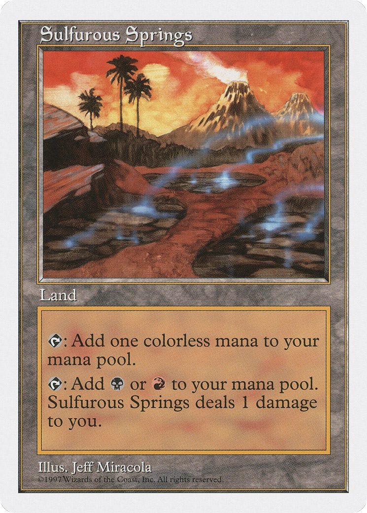 Sulfurous Springs (5ED) #424 [EN/N]