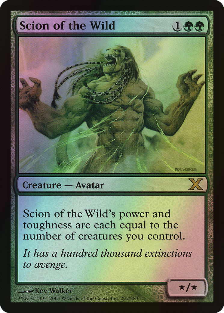 Scion of the Wild (10E) #295 [EN/F] s/o