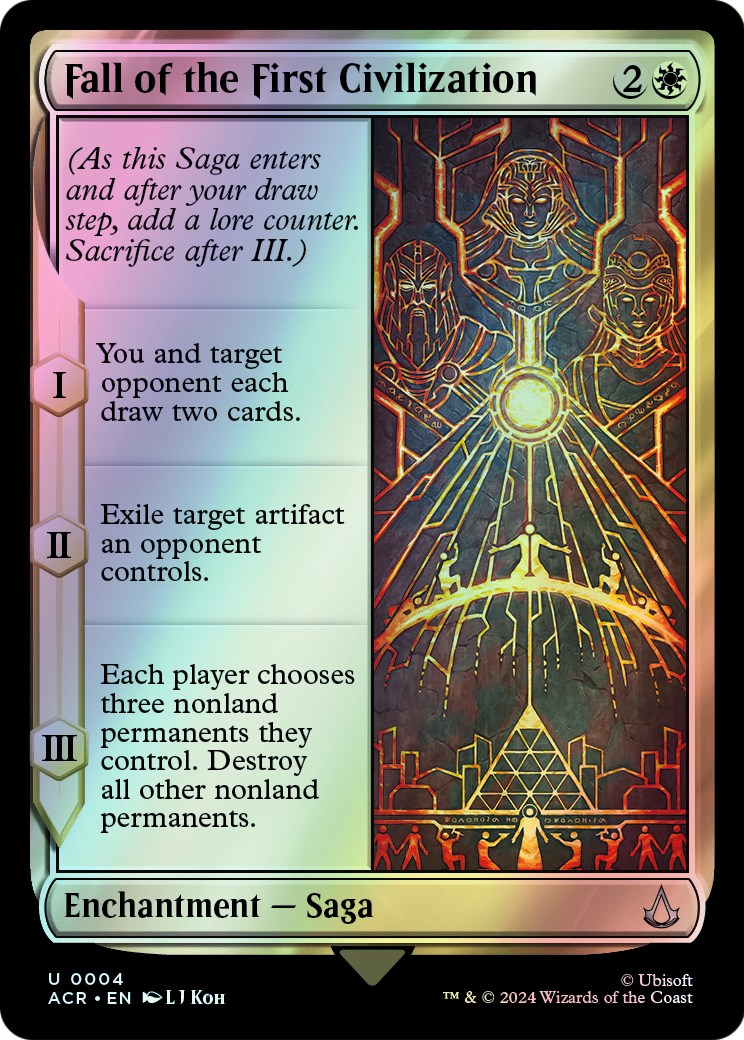 Fall of the First Civilization (ACR) #4 [EN/F] s/o
