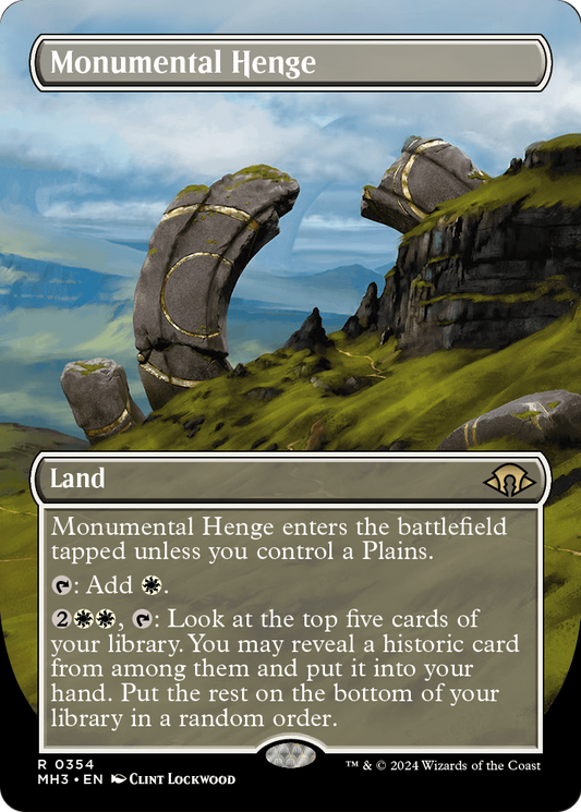 Monumental Henge (MH3) #354 [EN/N]
