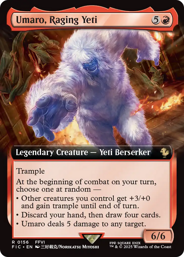 Umaro, Raging Yeti (FIC) #156 [EN/N]