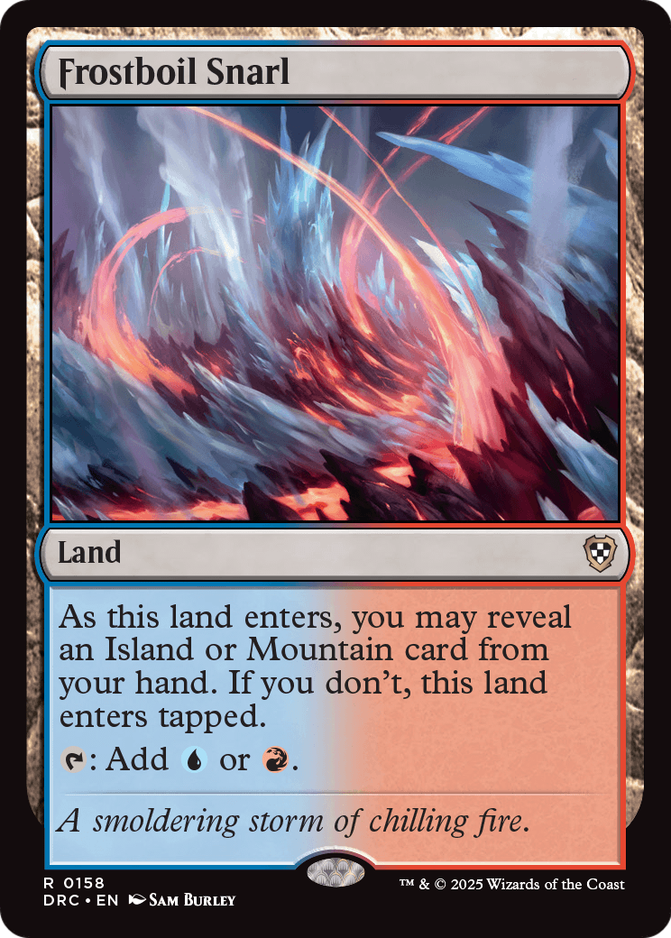 Frostboil Snarl (DRC) #158 [EN/N]