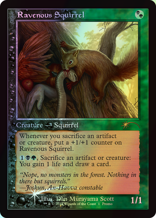 Ravenous Squirrel (PW24) #15 [EN/F] s/o