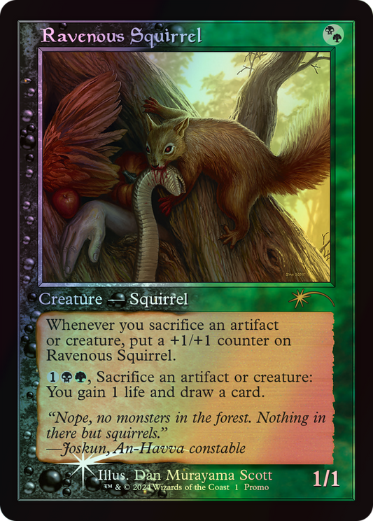 Ravenous Squirrel (PW24) #15 [EN/F] s/o