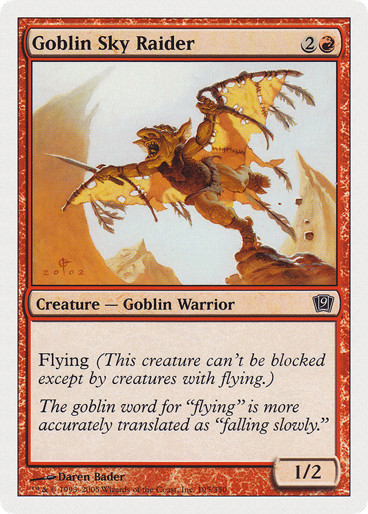 Goblin Sky Raider (9ED) #195 [EN/N]