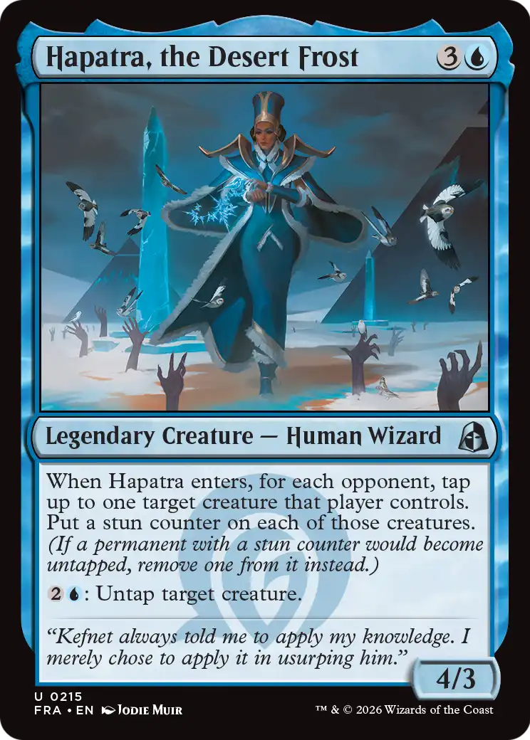 Hapatra, the Desert Frost (FRA) #215 [EN/N]