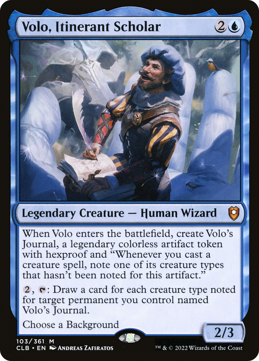 Volo, Itinerant Scholar (CLB) #103 [EN/N]