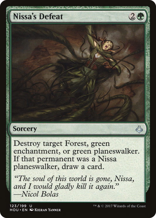 Nissa's Defeat (HOU) #123 [EN/N]