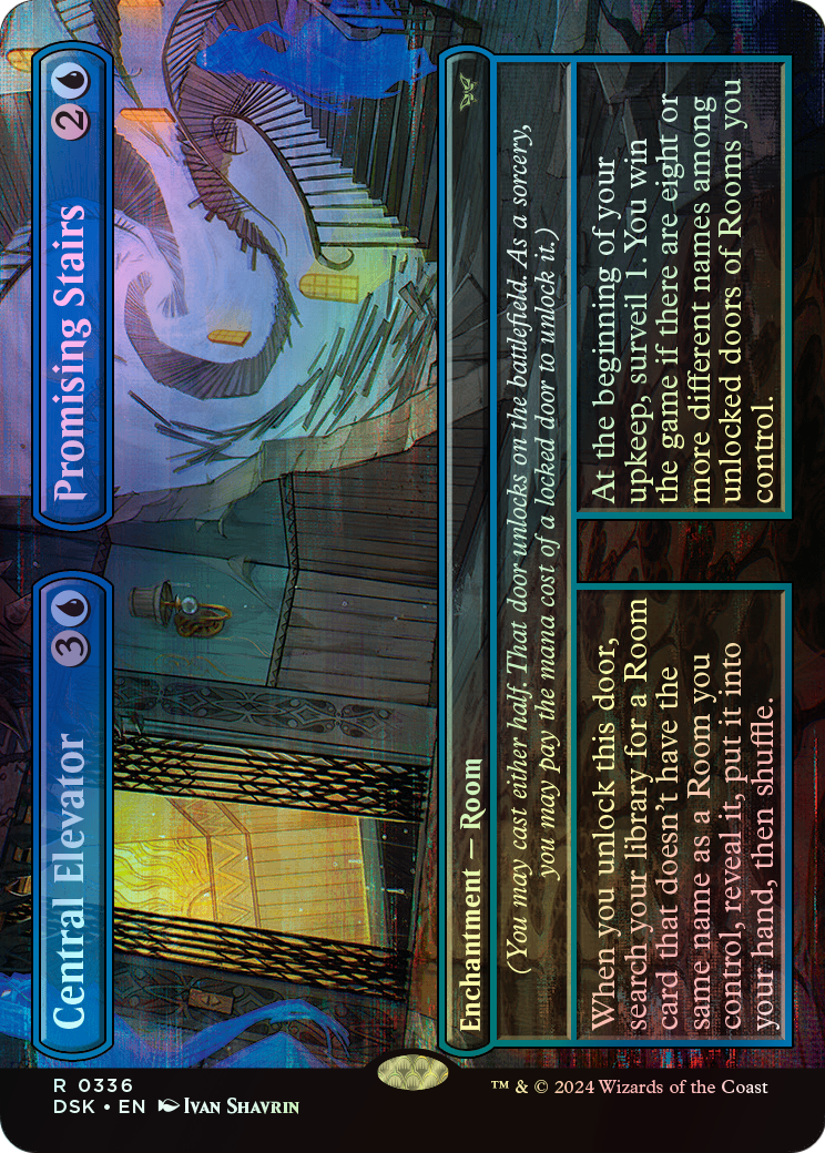 Central Elevator // Promising Stairs (DSK) #336 [EN/F] s/o