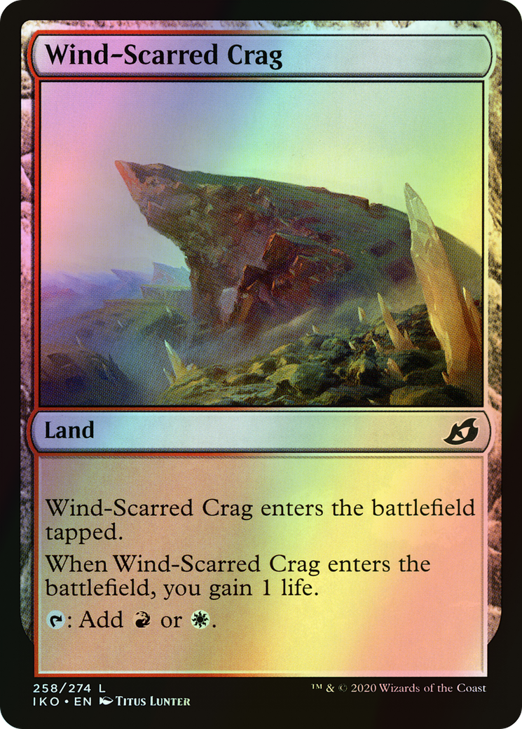 Wind-Scarred Crag (IKO) #258 [EN/F] s/o