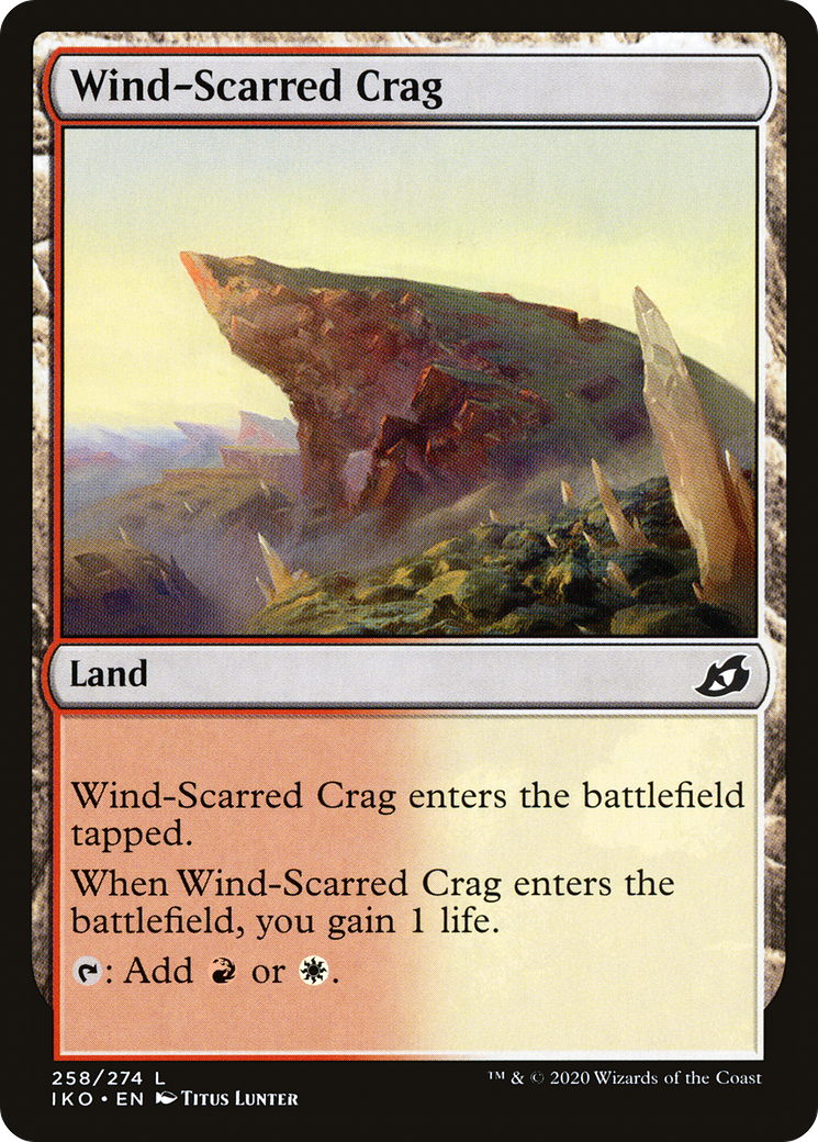 Wind-Scarred Crag (IKO) #258 [EN/N]