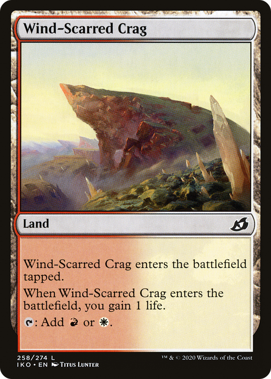 Wind-Scarred Crag (IKO) #258 [EN/N]