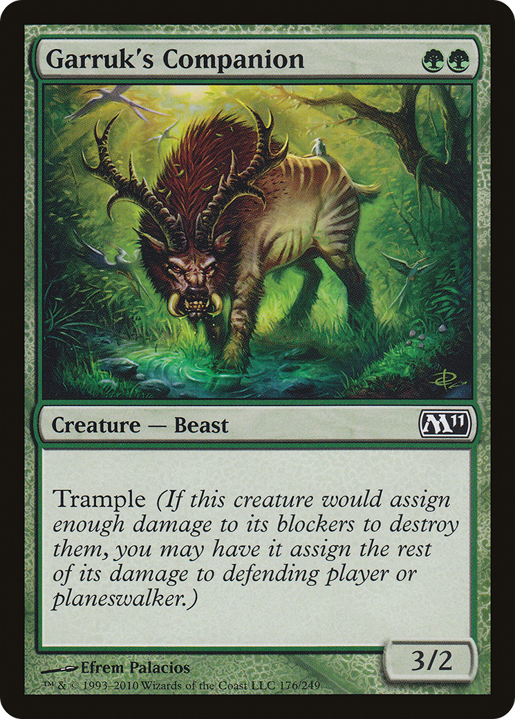 Garruk's Companion (M11) #176 [EN/N]