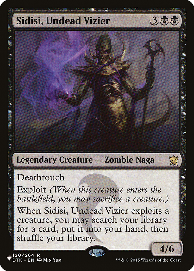 Sidisi, Undead Vizier (PLST) #DTK-120 [EN/N]